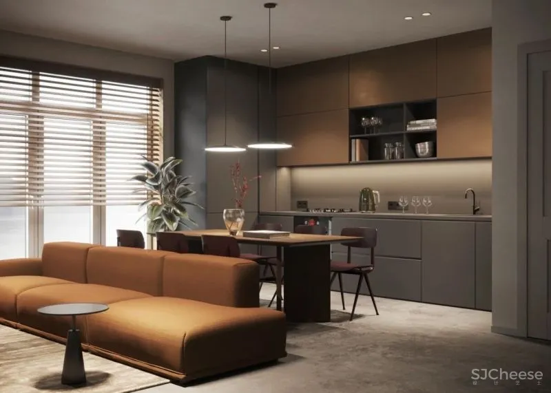 140㎡高级黑，雅痞范！