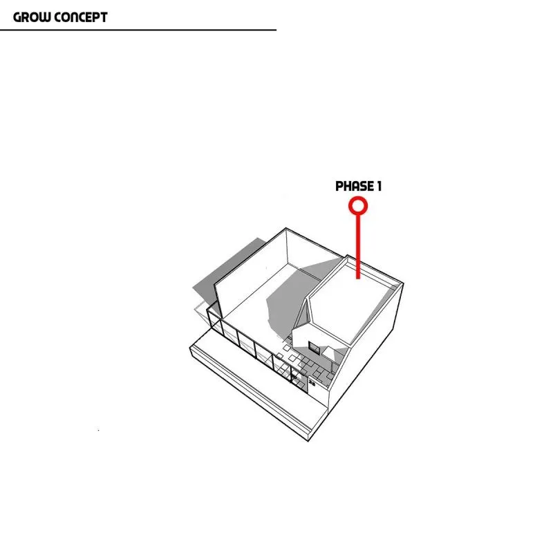 印度尼西亚，雅加达，“双胞胎”住宅 DELUTION