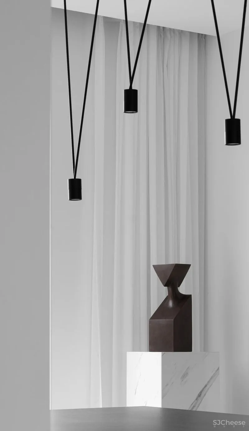 上海亦鉴设计 刘宏 760m² 极简别墅,精神走向自由!