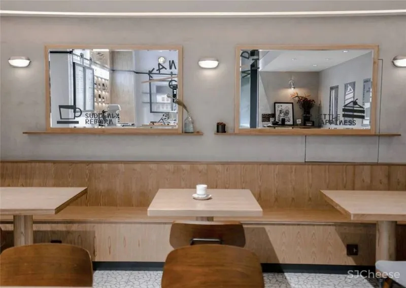 绿色复古的咖啡厅,拍照超级出片哦