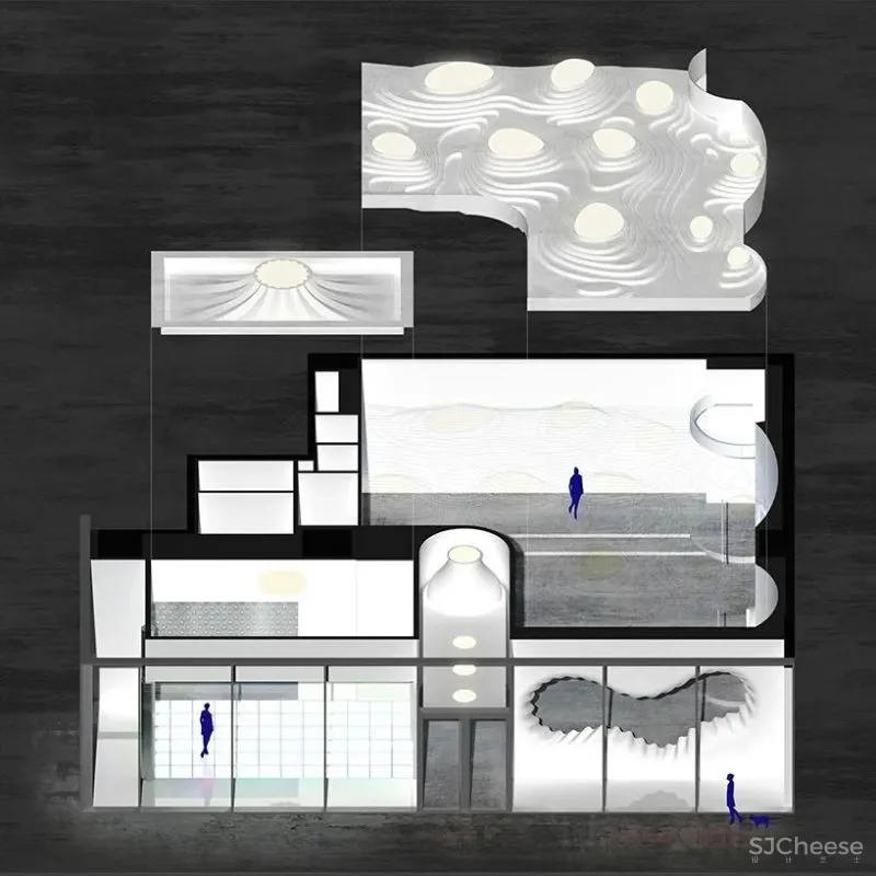 涌进空间里的光设计