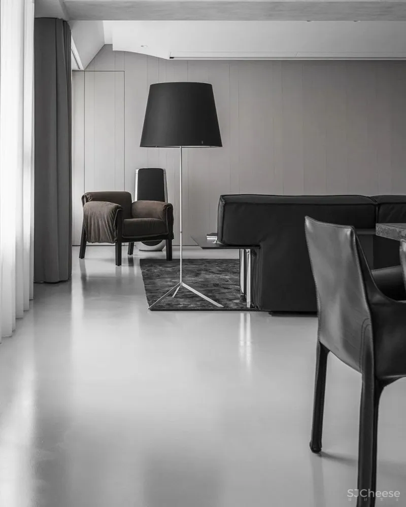 台湾264㎡住宅设计 墨片 水相设计