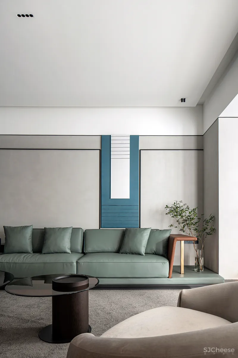 206㎡简约大平层,打破常规、简单纯粹!