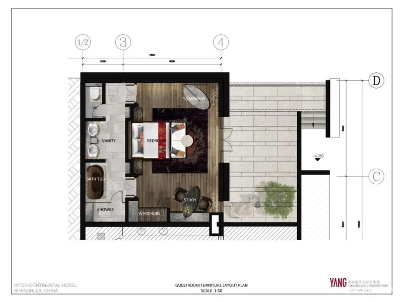 YANG.杨邦胜力作 香格里拉「洲际度假酒店」设计方案