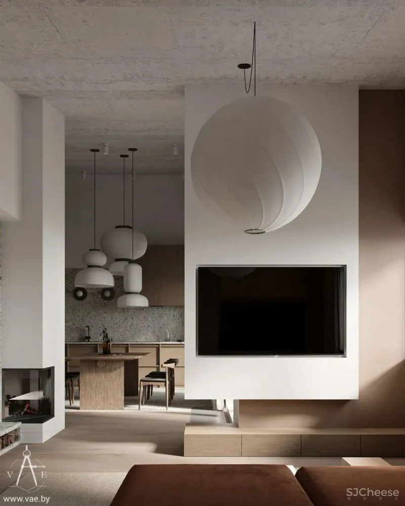 121㎡有温度的设计,自然恬静!