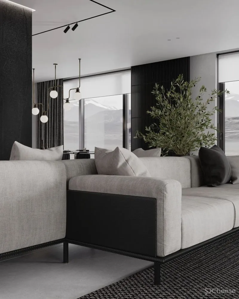 Elena Torceva 轻奢大平层,要的就是这个调