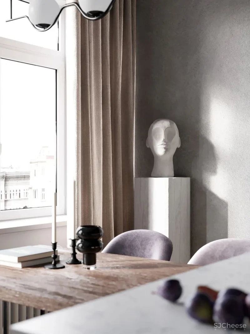 小居室的精致奢华,现代美感