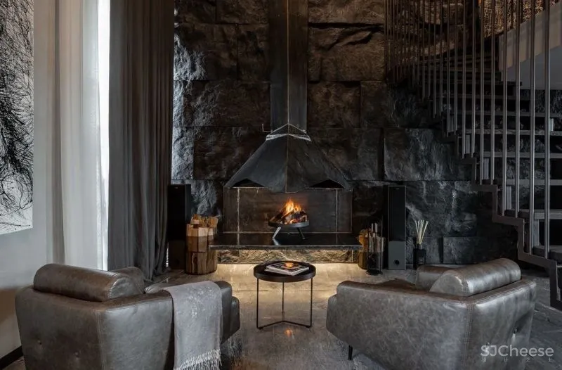 140㎡高级黑，雅痞范！