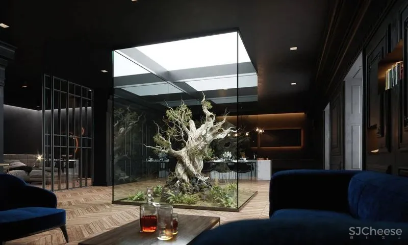 自然探索绿意弥漫的空间