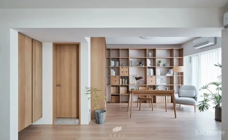 165㎡原木复式,温暖质感