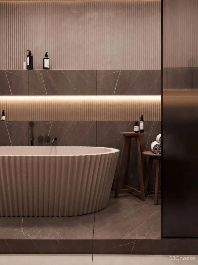 Muka Design 280㎡精致大平层,奢华不失温暖