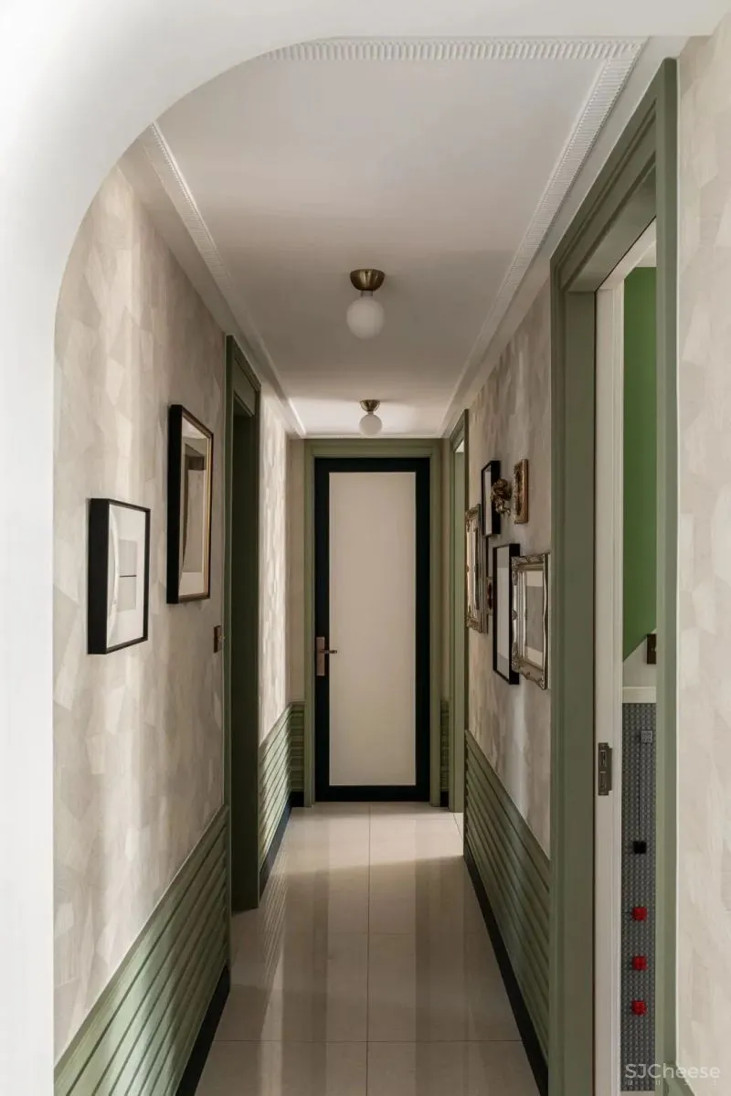 90㎡复古混搭浪漫精致室内设计