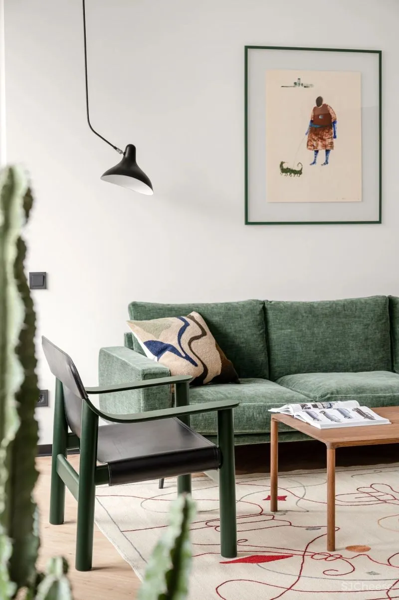 一间简约却十分灵动的出租屋,让归家成为一种享受