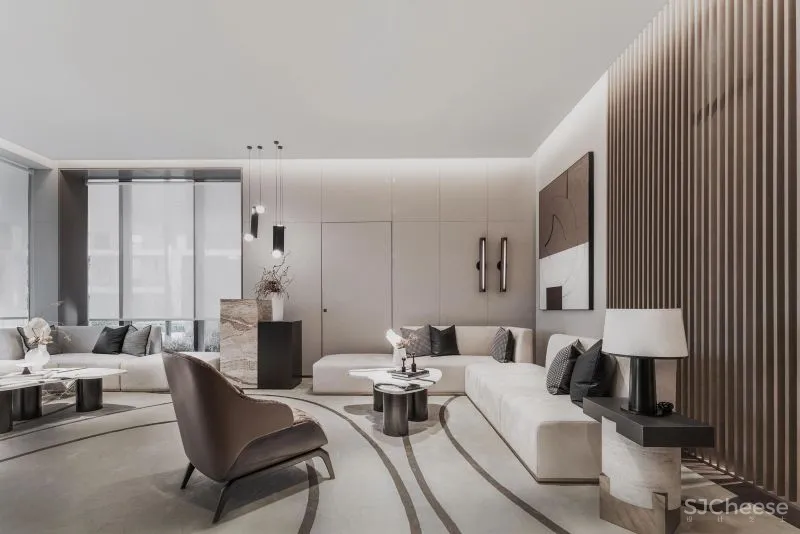 HWCD新作丨东方雅奢美学——苏州万科·江上雅苑售楼处