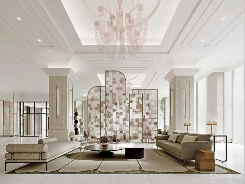 顶级公寓这样设计才气派！简约但不简单~