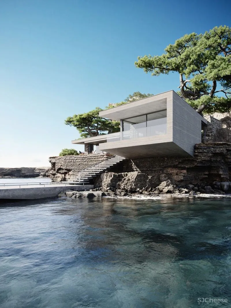 与自然共生别墅设计 邂逅一抹安静与治愈