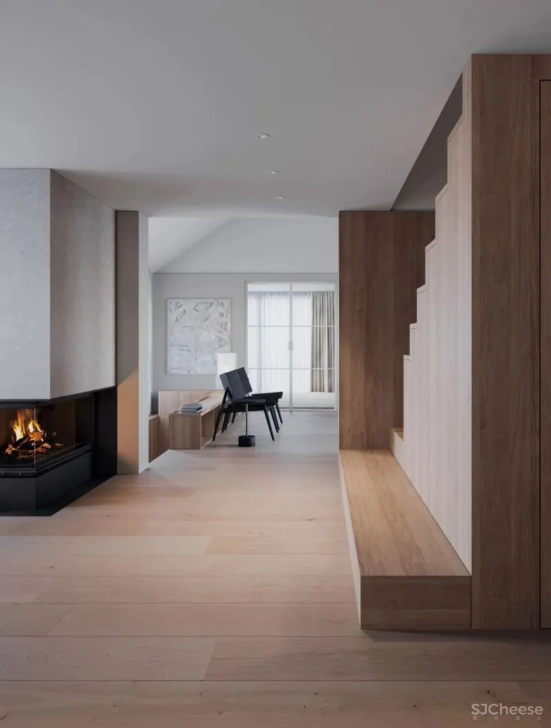 这是一座简约且温暖的北欧风住宅,跟奢华精致相比,你更爱哪种呢?