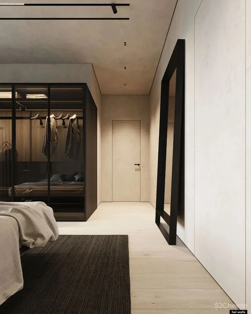 155㎡俄罗斯极简设计,沉静的艺术!