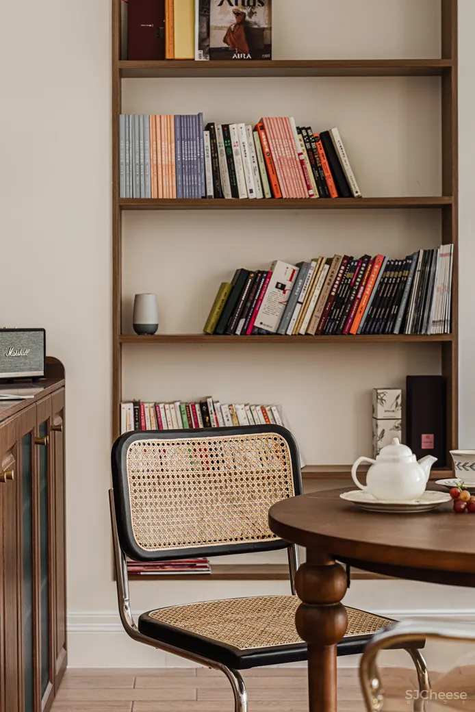 研究生小姐姐的91㎡一人居,两室改一室,换来通透客餐厅!奶油色太温柔!