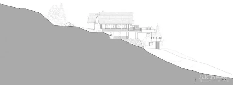 noa 新作 意大利依山而建 谷仓下的Gfell酒店