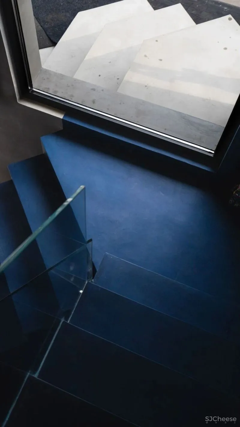 新作 立方体的重构 理想之蓝咖啡，青岛 开尺设计事务所