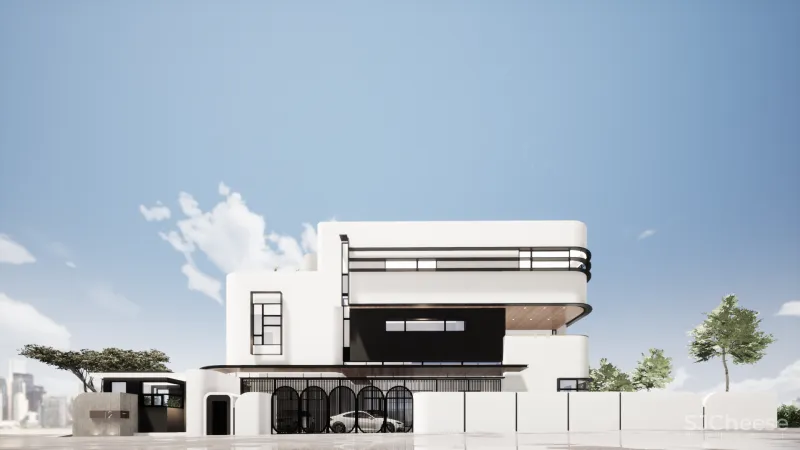 Kee Yen Architect 丨缠绕的房子, Fillet House