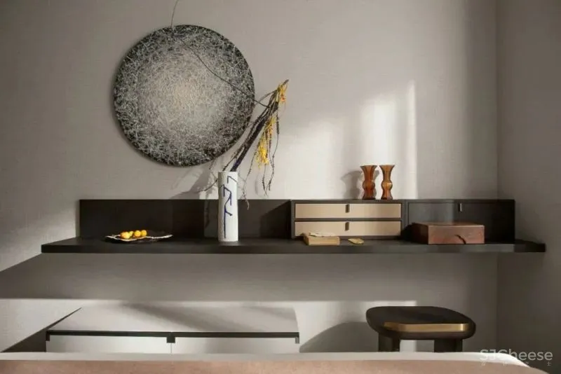 水墨韵律 素雅花艺,独有的东方气韵 观致设计