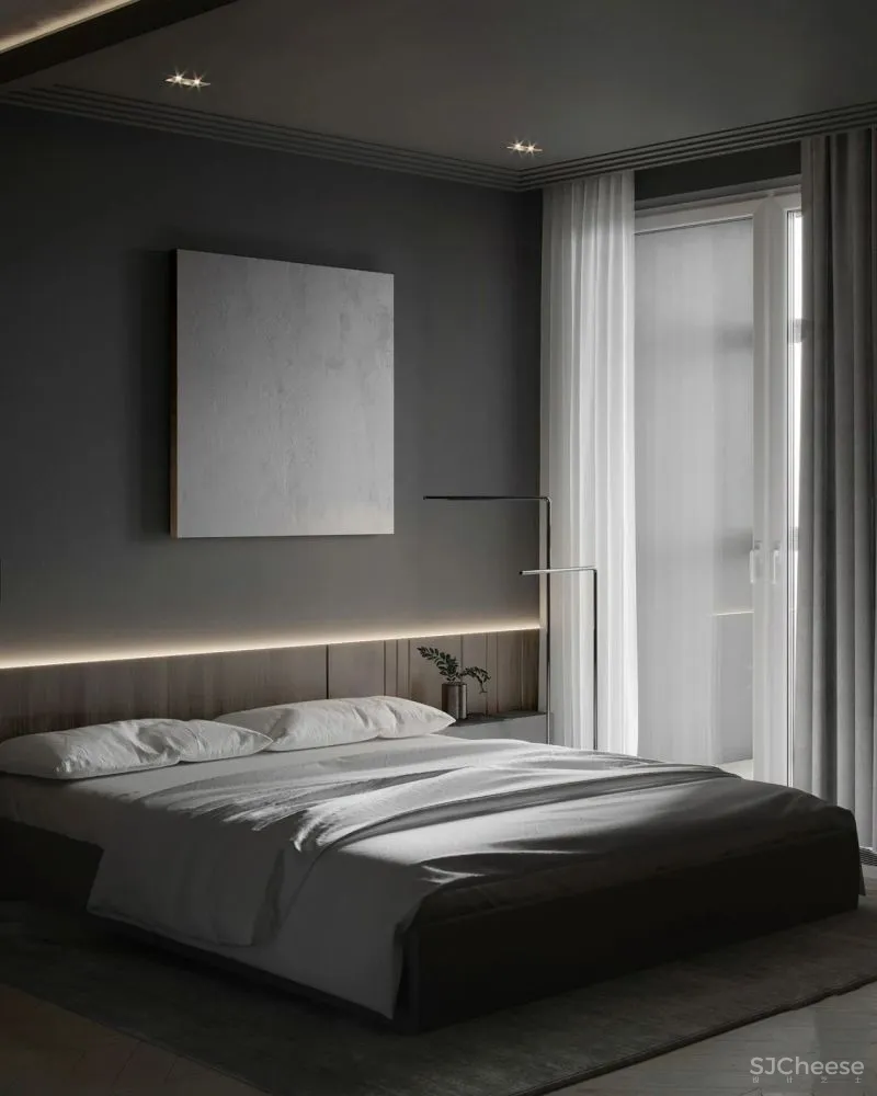 90㎡的实用系现代住宅,高级感炸裂!