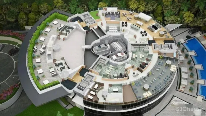 全球唯一保时捷豪宅大楼,跑车直接开进去