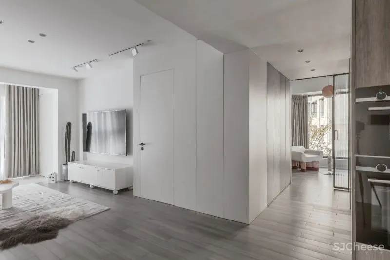 豆绿浅粉 蜂蜜色,折衷主义现代格调 禄本设计