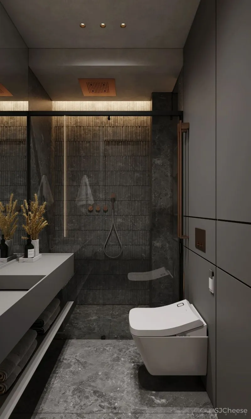 190㎡三居室，拥有阳光大露台，宁静简练！