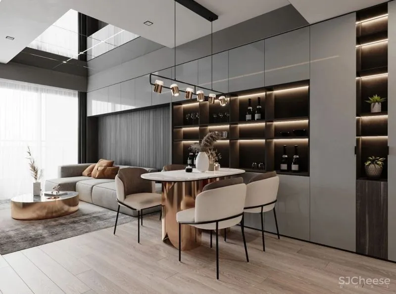 高级灰色·极简主义家