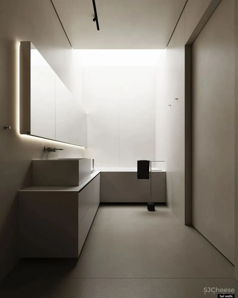 155㎡俄罗斯极简设计,沉静的艺术!