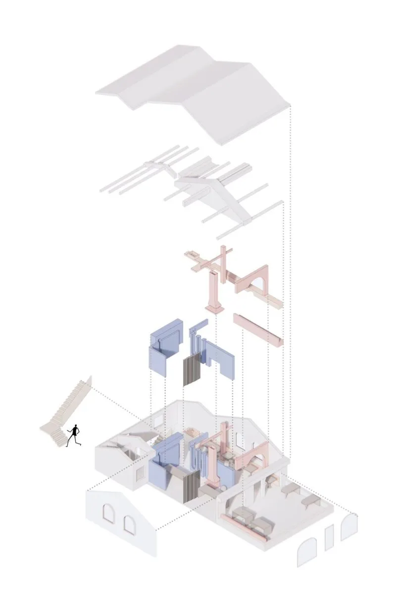 400㎡极简白咖啡馆,重塑建筑几何之美 一野设计