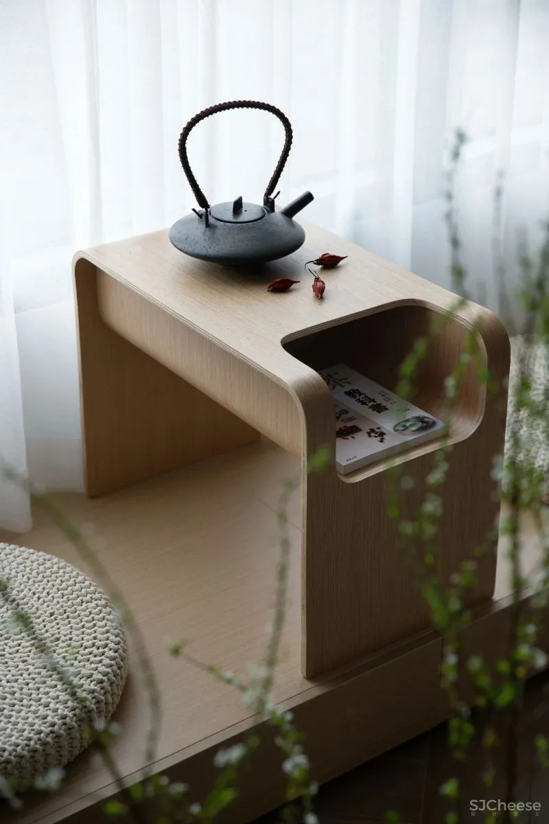 低明度灰 木色,简单纯粹的生活方式| 境屿空间研究室