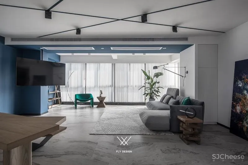 阳台与客厅打通一体化,这是我看到最喜欢的设计