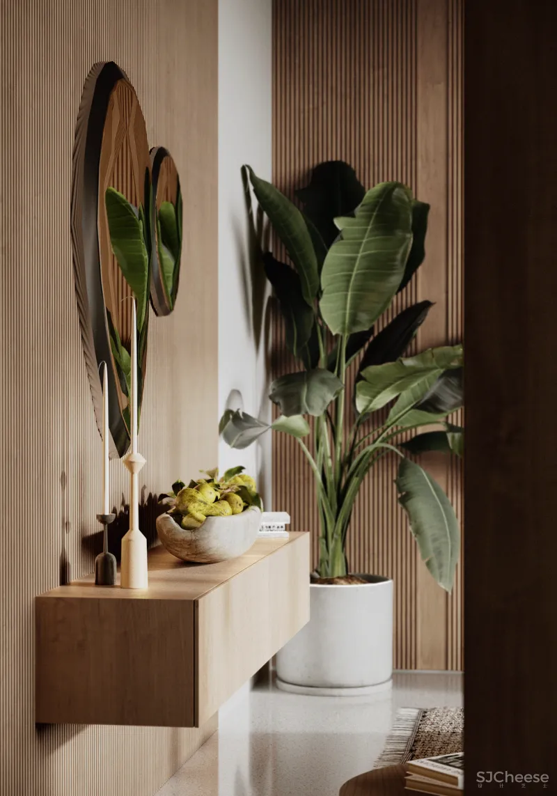 305㎡简约顶层公寓,轻奢之家!