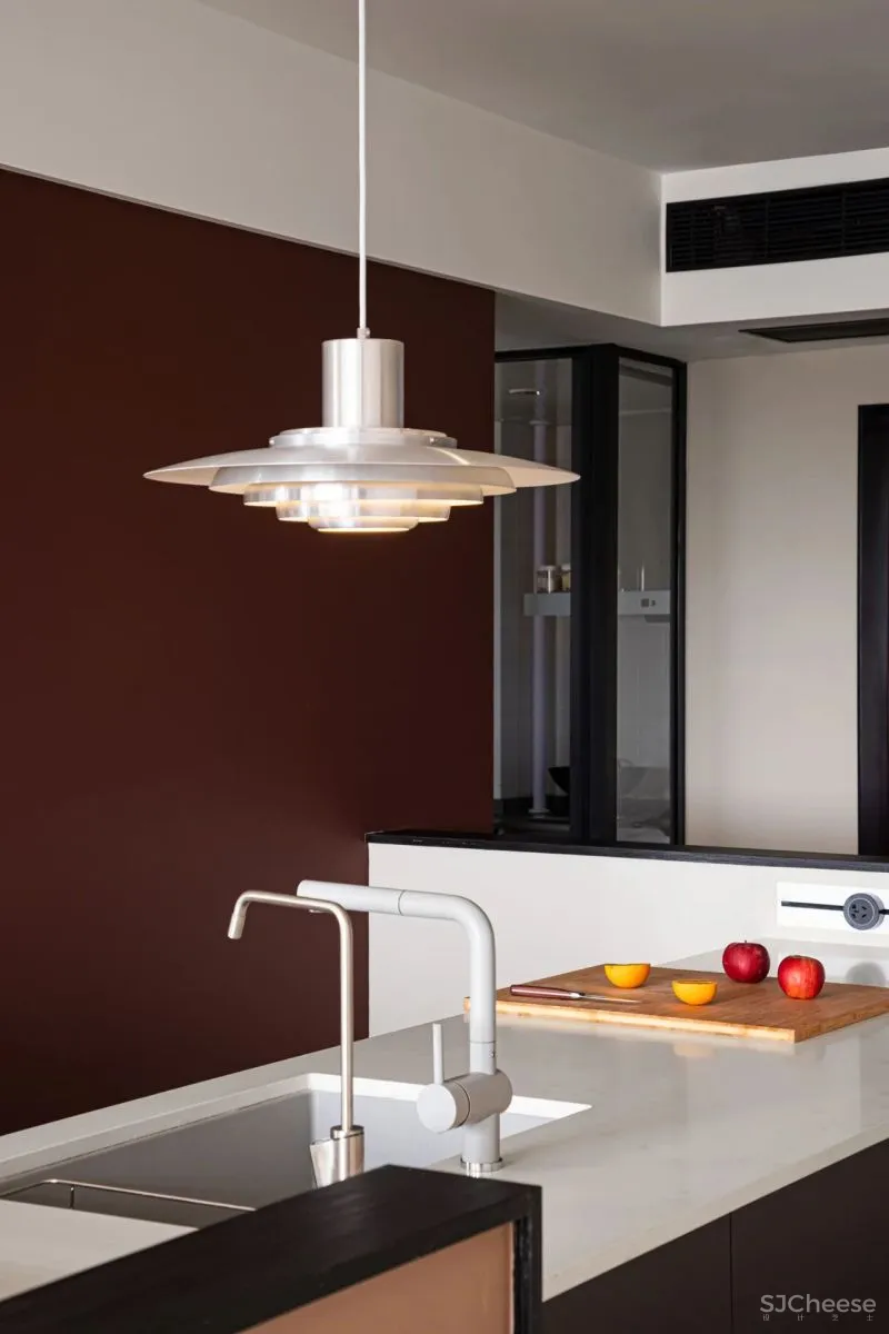 117㎡普通户型“重生”,4米大岛台、投影、收纳...美到认不出!