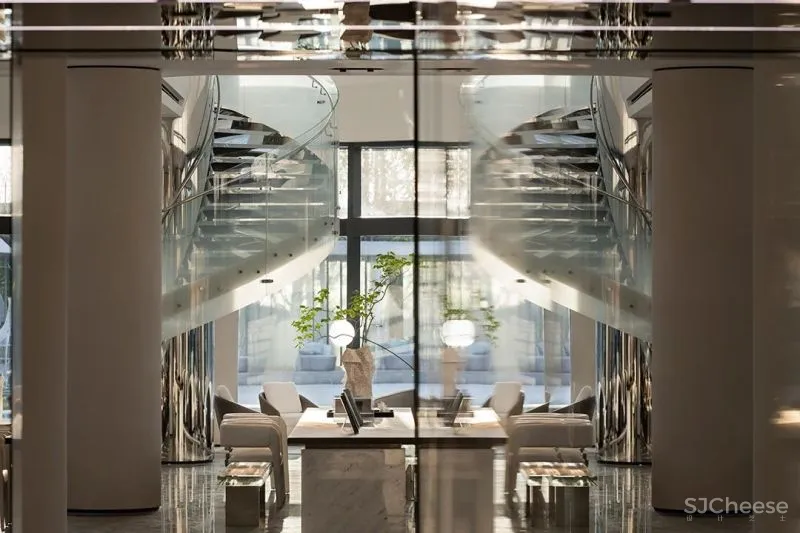 从地球仰望看到的宇宙星辰,重叠漂浮,璀璨无界