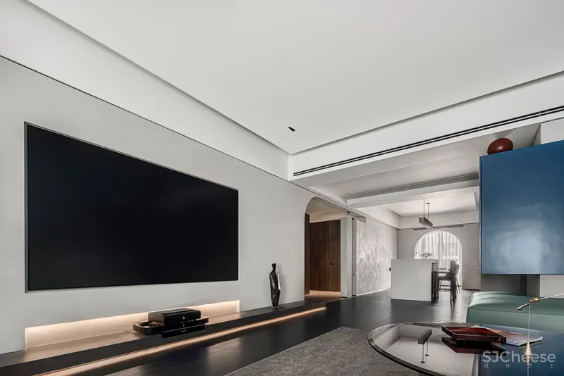 206㎡简约大平层,打破常规、简单纯粹!