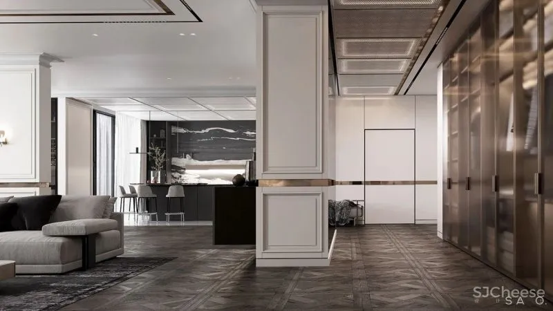 SAO Studio 轻奢大平层,高贵生活!