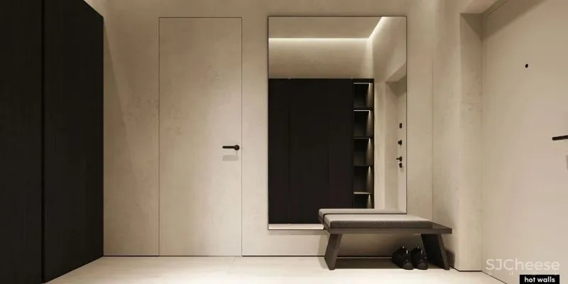 155㎡俄罗斯极简设计,沉静的艺术!