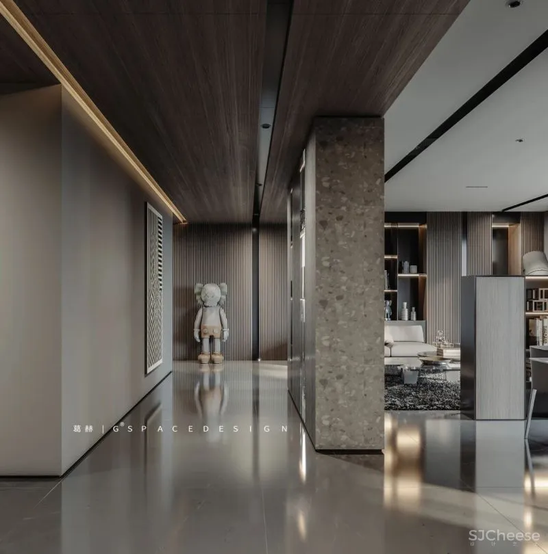 【新作】丨葛贺：270㎡平层实景，恰到好处的精致