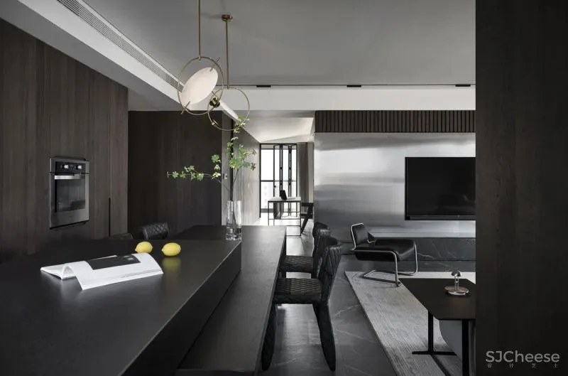 黑暗里的温和纯粹,回归空间的素净情怀 墨然设计