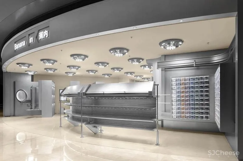 Some Thoughts 李京泽 蕉内深圳概念店,探索机械美学装置的趣味性