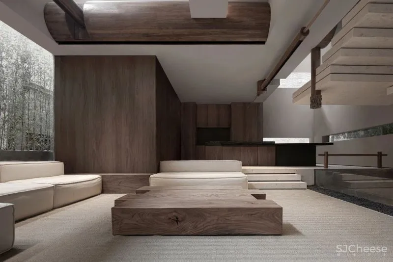 中古榫卯与现代空间的结合