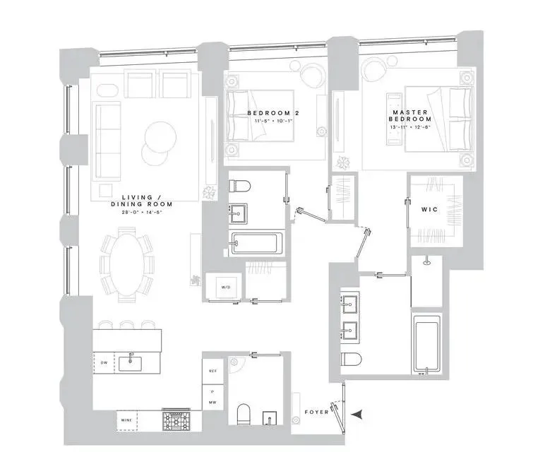 带阿斯顿马丁套房的公寓，样板房公开，高级黑才有这么酷酷的高级感