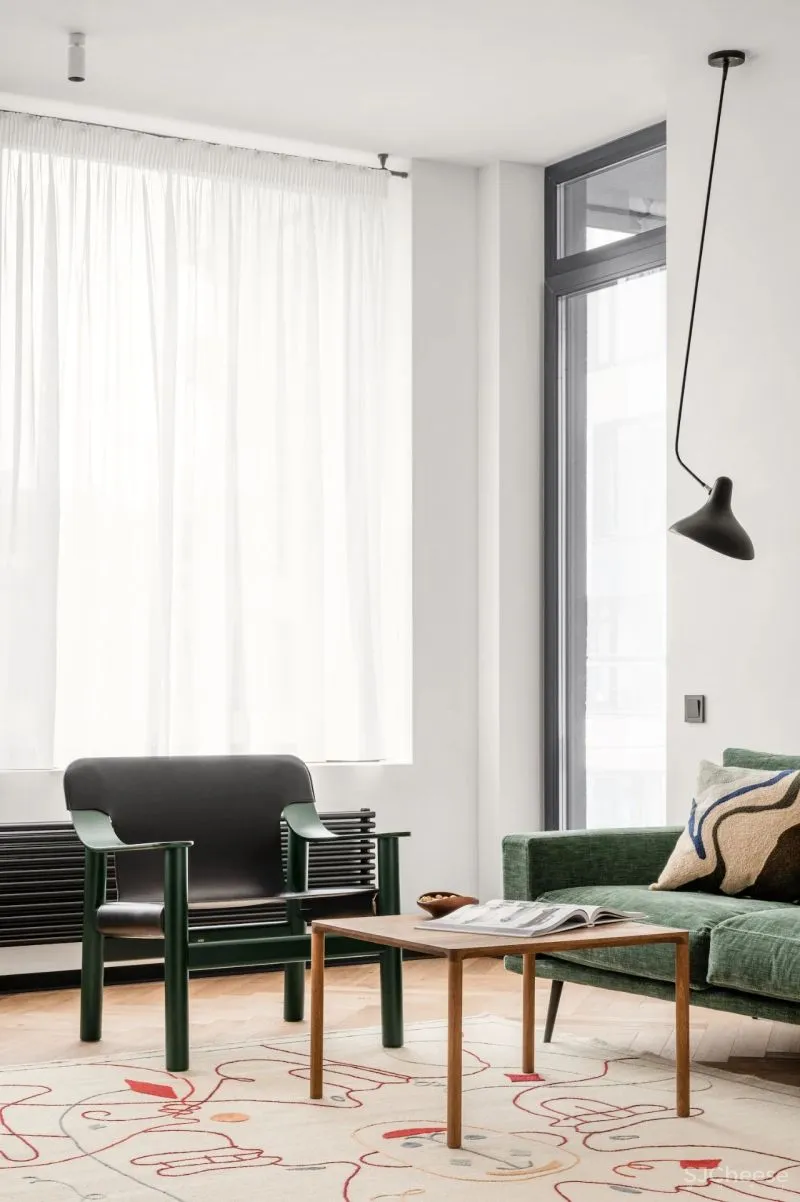 一间简约却十分灵动的出租屋,让归家成为一种享受