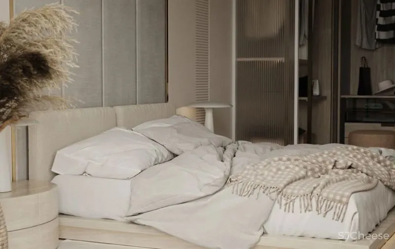 粉色 亚麻色,藏在公寓里的温润细腻!