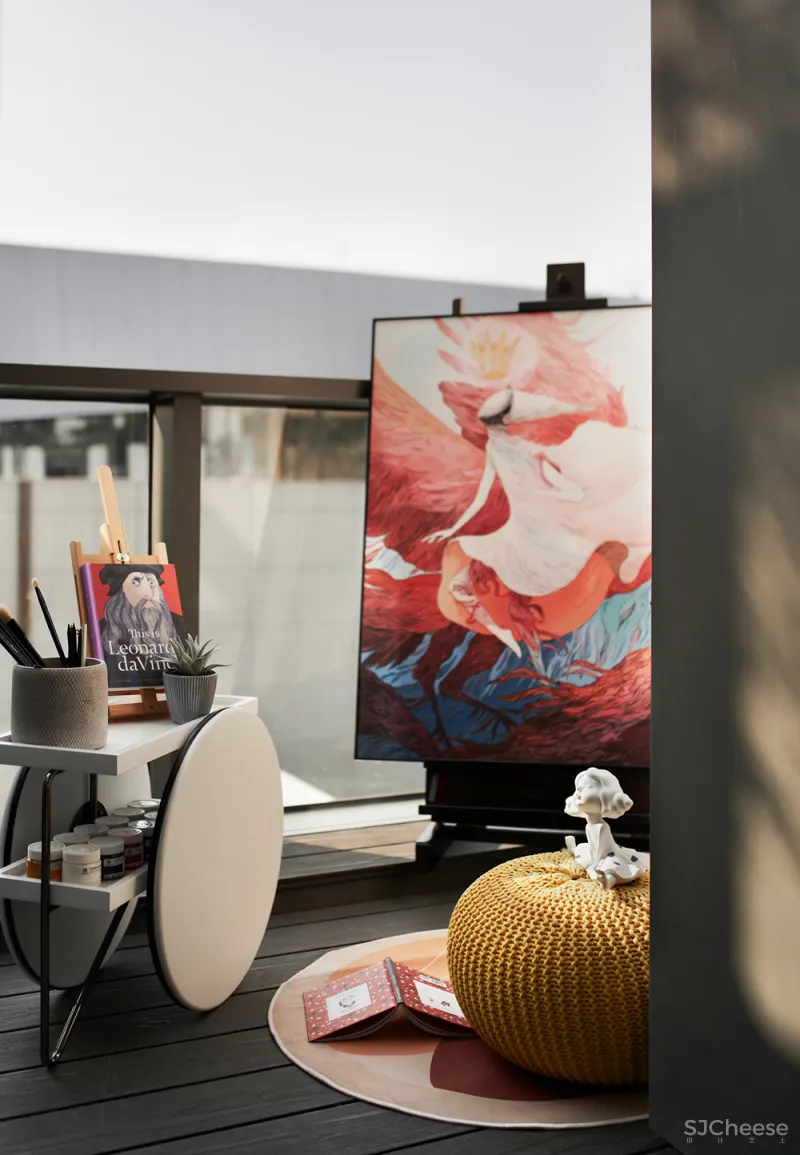 LESTYLE 乐尚设计:254㎡艺术住宅,家的鎏金光影!